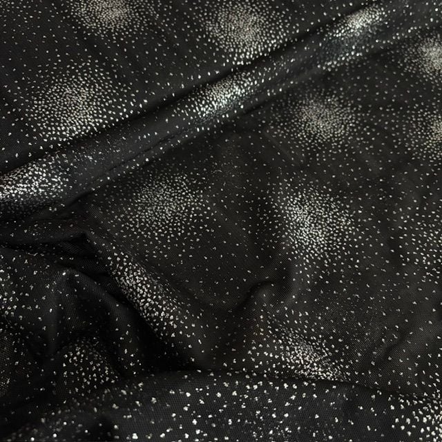 maille pailletée noire