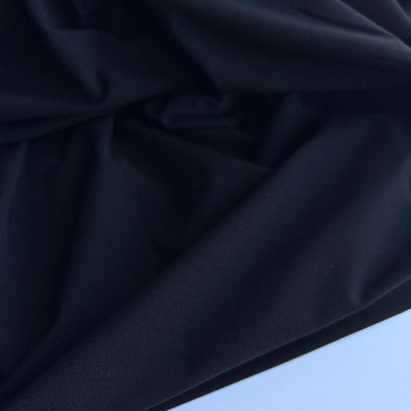 black jersey lining