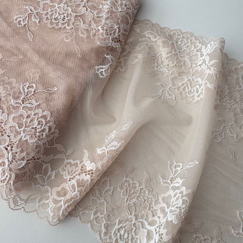 dentelle stretch chair rosé