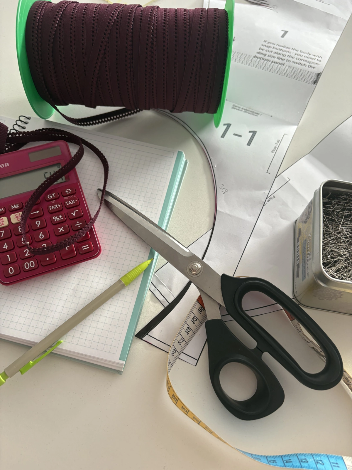 Comment calculer la longueur d'un elastique