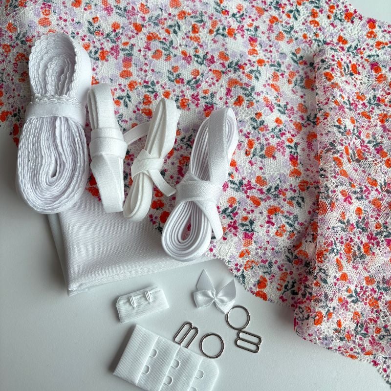 kit soutien gorge petite taille floral