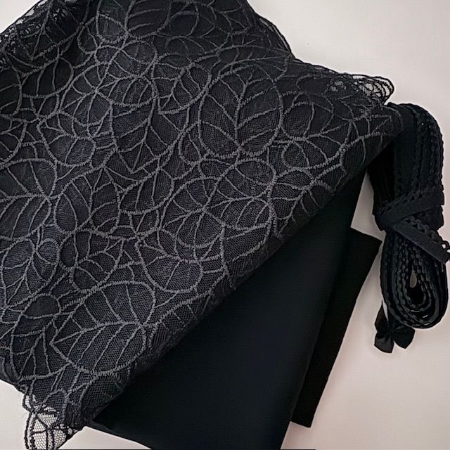 kit culotte broderie noire
