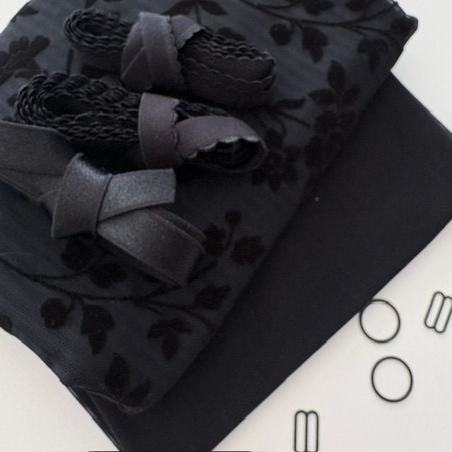 kit brassière maille floquée