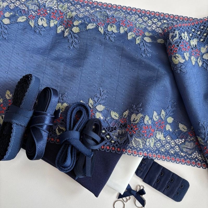 kit soutien gorge bleu