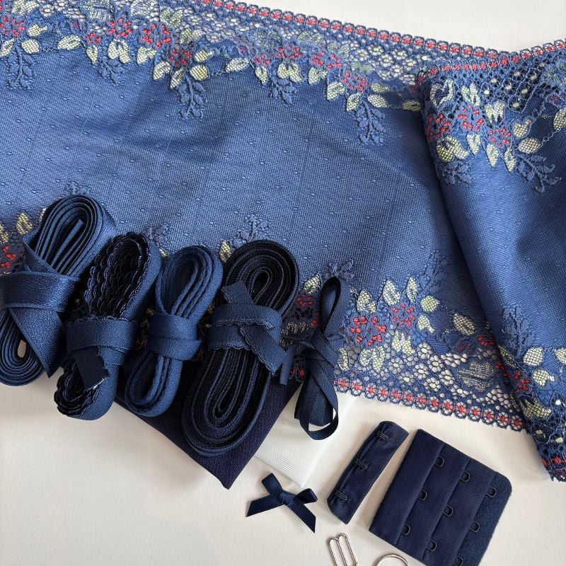 kit soutien gorge bleu