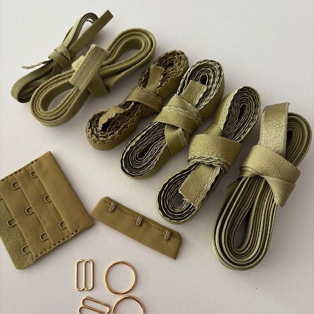 kit de petites fournitures pour soutien gorge – MOYENNE TAILLE – kaki