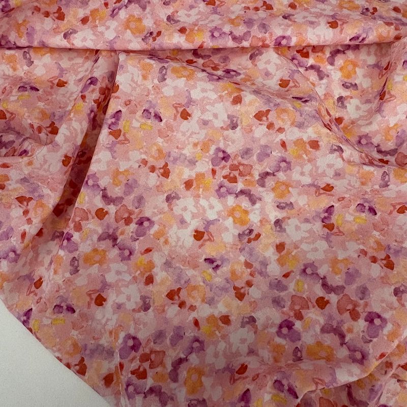 lycra lingerie myosotis orangé mauve