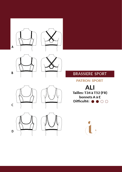 patron BRASSIERE ALI