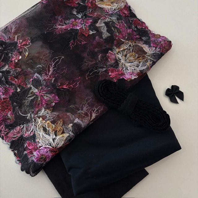 kit culotte noir et violine