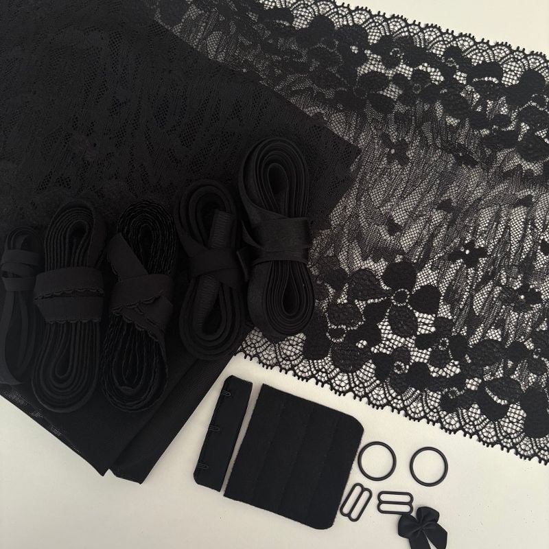 kit soutien gorge noir