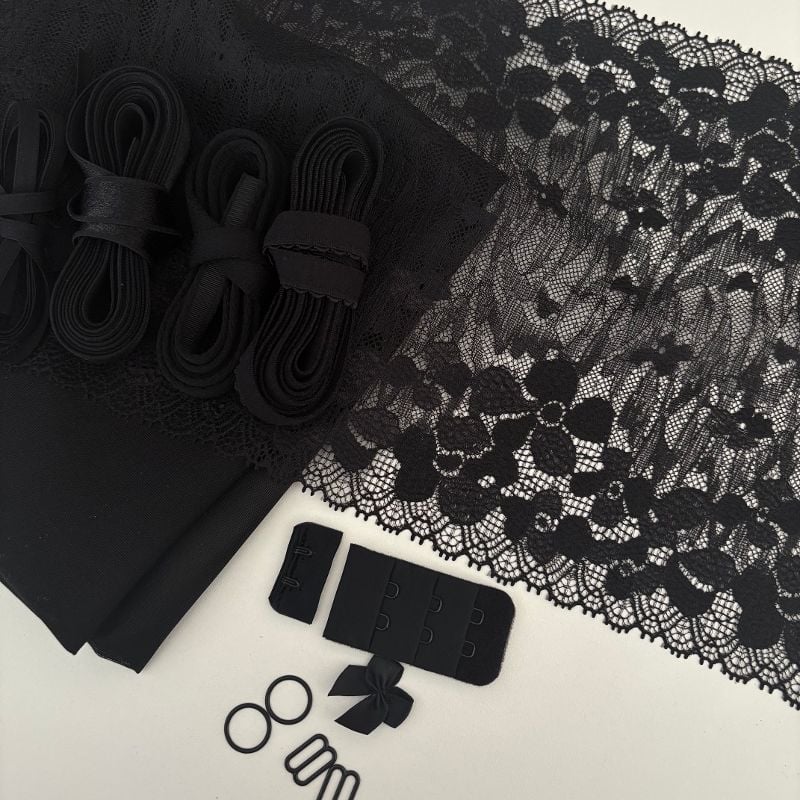 kit soutien gorge noir